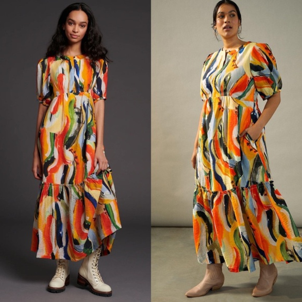 Anthropologie Maeve Suzannah Maxi Dress